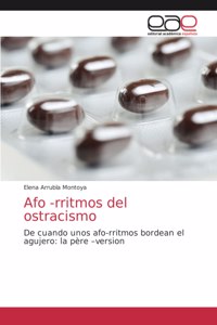 Afo -rritmos del ostracismo