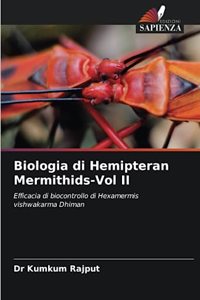 Biologia di Hemipteran Mermithids-Vol II