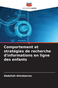Comportement et stratégies de recherche d'informations en ligne des enfants
