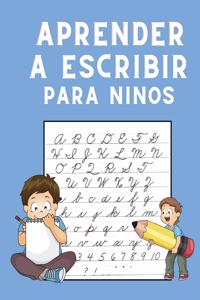 Aprender A Escribir Para Niños