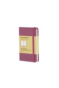 Moleskine Plain Extra Small Dark Pink Notebook