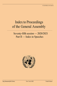 Index to Proceedings of the General Assembly 2020/2021