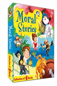 Moral Stories - Collection of 6 Books - Story Book for Kids - English Short Stories with Colourful Pictures - Bedtime Children Story Book - Learn Kindness, Courage and Compassion