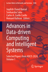 Advances in Data-driven Computing and Intelligent Systems