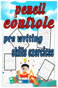 my Pencil Control book Pre-Writing Skills Exercises