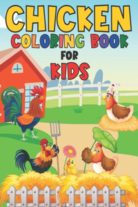 Chicken Coloring Book For kids