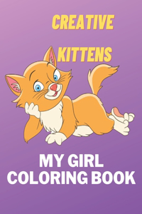 Creative Kittens My Girl Coloring Book