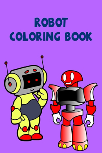 Robot Coloring Book