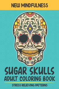 Sugar Skull Adult Coloring Book