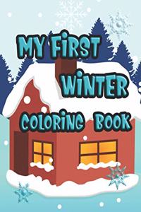My First Winter Coloring Book