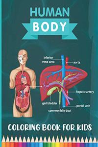 Human Body Coloring Book for Kids