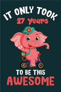 It only took 27 years to be this awesome