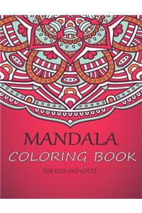 Mandala Coloring Book For Kids