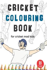 Cricket Colouring Book