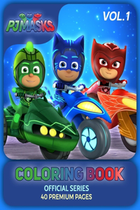 PJ Masks Coloring Book Vol1