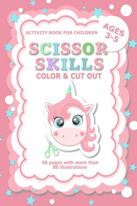 Scissor Skills Color and Cut Out