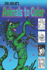 Ink Ninja's Animals to Color