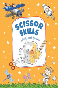 Scissor Skills Activity Book for Kids