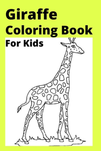 Giraffe Coloring Book For Kids