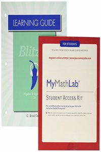Learning Guide for Algebra and Trigonometry, Plus Mymathlab -- Access Card Package