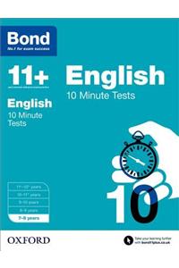 Bond 11+: English: 10 Minute Tests: 7-8 years (for GL Assessment & other 11 plus exams)