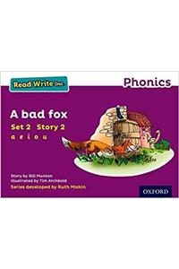 Read Write Inc. Phonics: A Bad Fox (Purple Set 2 Storybook 2)
