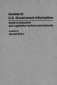 Access to U.S. Government Information