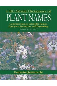 CRC World Dictionary of Plant Nmaes