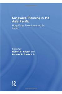 Language Planning in the Asia Pacific