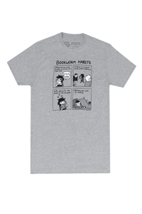 Sarah's Scribbles: Bookworm Habits Unisex T-Shirt XXXX-Large