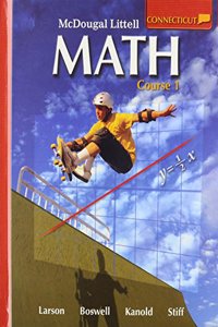 McDougal Littell Middle School Math Connecticut: Student Edition Course 1 2008