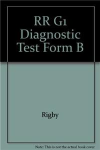 Rigby Reads: Diagnostic Test Grade 1 Form B