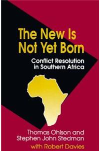 The New Is Not Yet Born