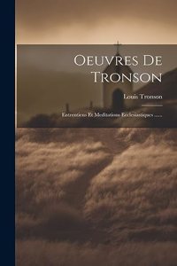 Oeuvres De Tronson