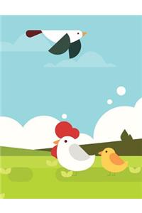 Chicken Composition notebook