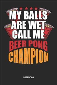 Beer Pong Notebook