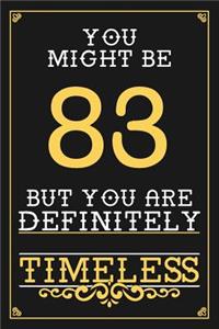 83rd Birthday Journal