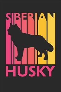 Vintage Siberian Husky Notebook - Gift for Siberian Husky Lovers - Siberian Husky Journal