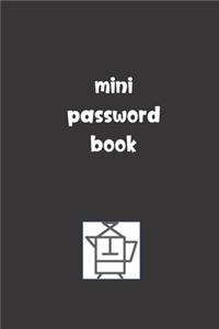 Mini Password Book