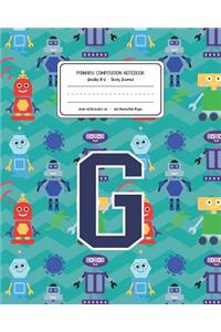 Primary Composition Notebook Grades K-2 Story Journal G