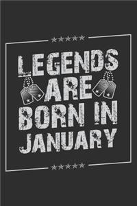 Legends Are Born In January