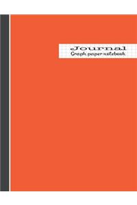 Graph paper notebook journal