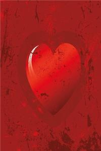 Giant heart red