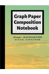 Graph Paper Composition Notebook