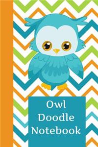 Owl Doodle Notebook