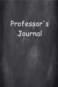 Professor's Journal Lined Journal Pages