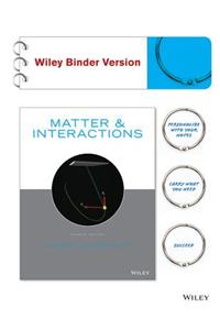 Matter and Interactions