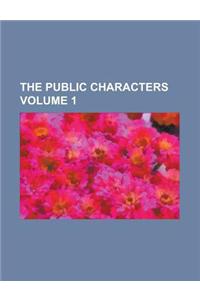 The Public Characters Volume 1