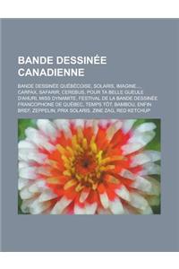 Bande Dessinee Canadienne