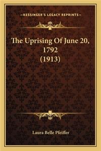 Uprising Of June 20, 1792 (1913)